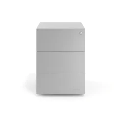 Cassettiera da scrivania in metallo Xenon, 3 cassetti