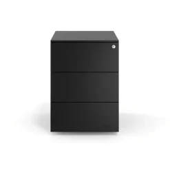 Cassettiera da scrivania in metallo Xenon, 3 cassetti