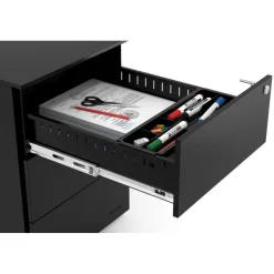 Cassettiera da scrivania in metallo Xenon, 3 cassetti