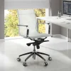 Poltrona da ufficio design Brenton in rete, schienale basso