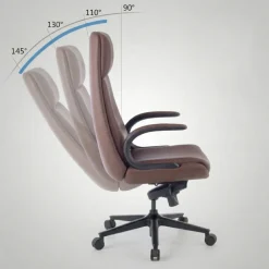 Poltrona da ufficio direzionale Kronberg, schienale ergonomico