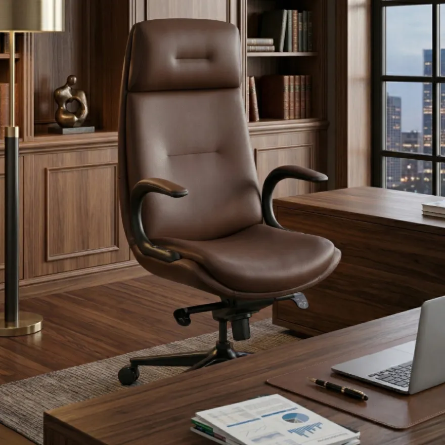Poltrona da ufficio direzionale Kronberg, schienale ergonomico
