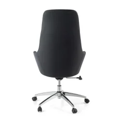 Poltrona da ufficio direzionale Luxus, schienale ergonomico