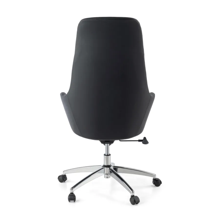 Poltrona da ufficio direzionale Luxus, schienale ergonomico