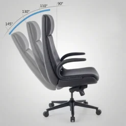 Poltrona da ufficio direzionale Kronberg, schienale ergonomico