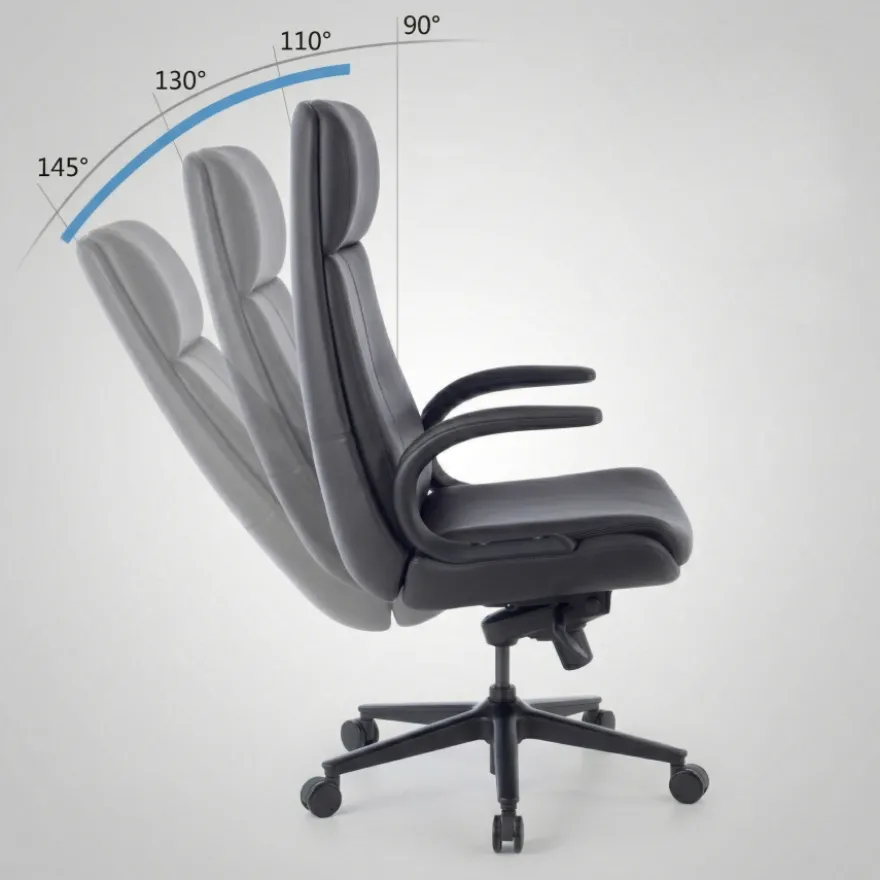 Poltrona da ufficio direzionale Kronberg, schienale ergonomico