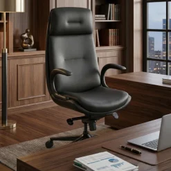 Poltrona da ufficio direzionale Kronberg, schienale ergonomico