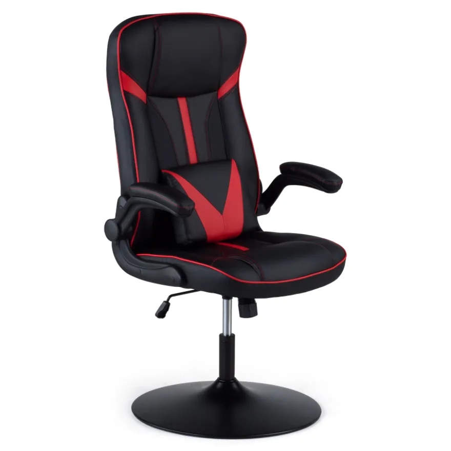 Poltrona Relax Gaming Arcadia con braccioli ribaltabili, base girevole 360º