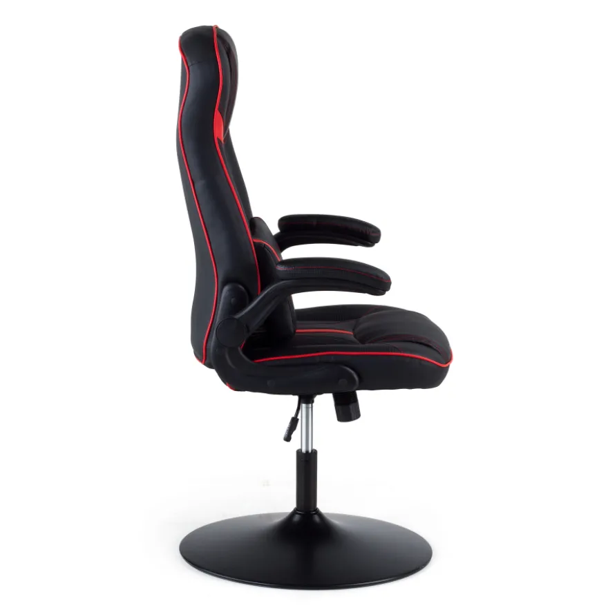 Poltrona Relax Gaming Arcadia con braccioli ribaltabili, base girevole 360º