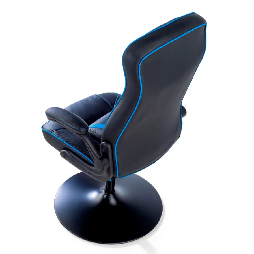 Poltrona Relax Gaming Arcadia con braccioli ribaltabili, base girevole 360º