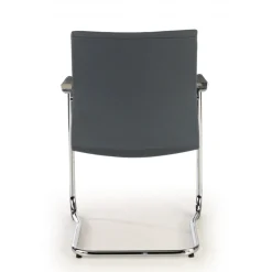 Poltrona Sala d'Atessa Adele, cantilever, professionale, Tessuto