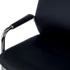 Poltrona Sala d'Atessa Adele, cantilever, Design Moderno, Pelle