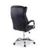 Poltrona Scrivania Lugano, design elegante, base metallica
