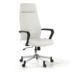 Poltrona Scrivania Victory, schienale alto, similpelle