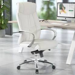 Poltrona Ufficio Direzionale Atlanta pelle naturale