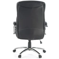Poltrona ufficio Gouda, resistente fino a 150kg, ecopelle