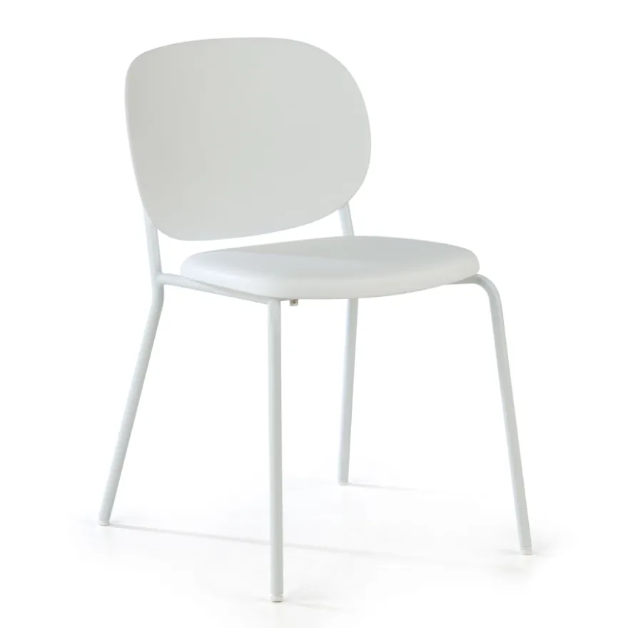 Poltroncina da Ufficio Mila, gambe in acciao