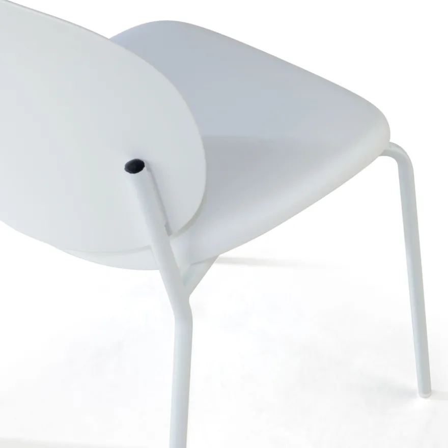 Poltroncina da Ufficio Mila, gambe in acciao