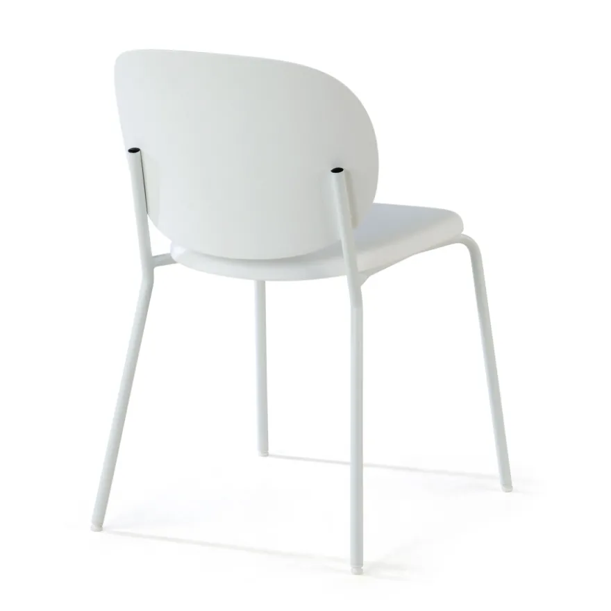 Poltroncina da Ufficio Mila, gambe in acciao