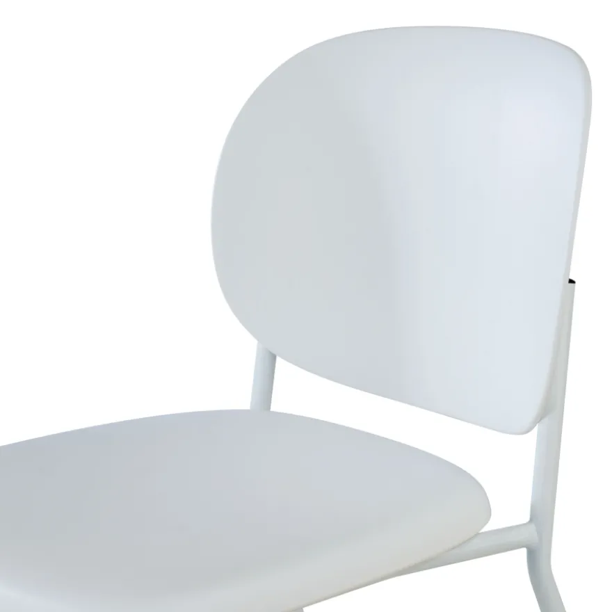 Poltroncina da Ufficio Mila, gambe in acciao