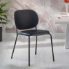 Poltroncina da Ufficio Mila, gambe in acciao