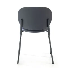 Poltroncina da Ufficio Mila, gambe in acciao