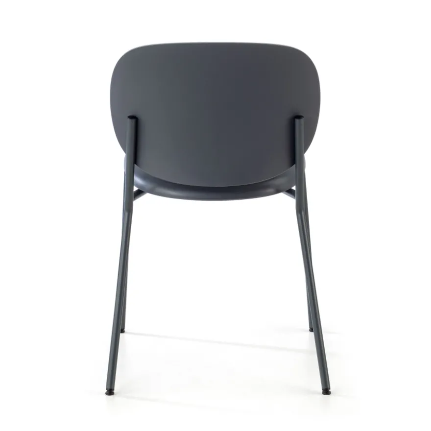 Poltroncina da Ufficio Mila, gambe in acciao