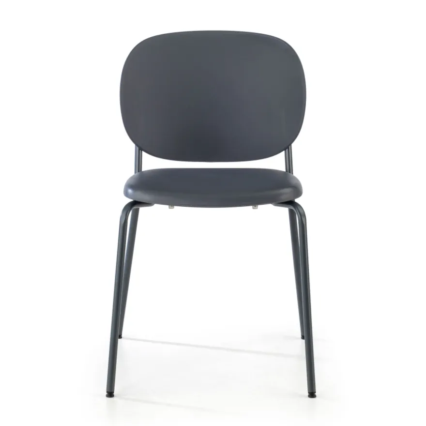 Poltroncina da Ufficio Mila, gambe in acciao
