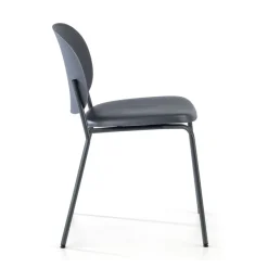 Poltroncina da Ufficio Mila, gambe in acciao