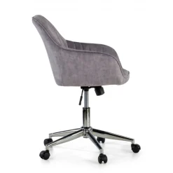 Poltroncina Girévole Ministry, struttura in acciaio