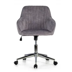 Poltroncina Girévole Ministry, struttura in acciaio