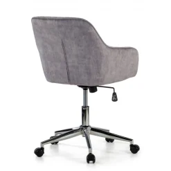 Poltroncina Girévole Ministry, struttura in acciaio