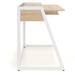Scrivania Apex con cassetti e gambe di design
