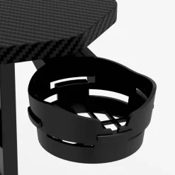 Scrivania Gaming Helix R2, fibra di carbonio