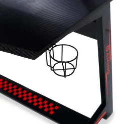 Scrivania Gaming XPlayer, due livelli, fibra di carbonio