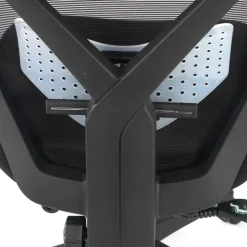 Sedia Computer con poggiapiedi estraibile Neo, rete