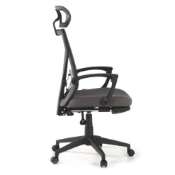 Sedia Computer con poggiapiedi estraibile Neo, rete