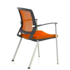 Sedia Conferenza Adam, Comoda e Robusta, Struttura in metallo