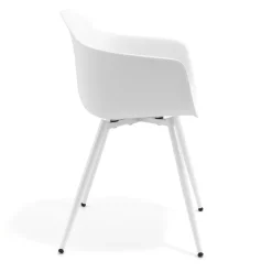 Sedia Conferenza Alice, 4 gambe, design avvolgente