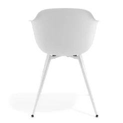 Sedia Conferenza Alice, 4 gambe, design avvolgente