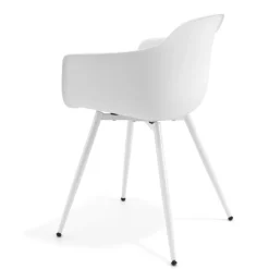 Sedia Conferenza Alice, 4 gambe, design avvolgente