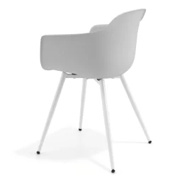 Sedia Conferenza Alice, 4 gambe, design avvolgente