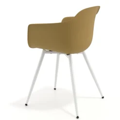 Sedia Conferenza Alice, 4 gambe, design avvolgente