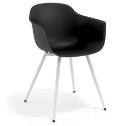 Sedia Conferenza Alice, 4 gambe, design avvolgente