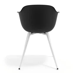 Sedia Conferenza Alice, 4 gambe, design avvolgente