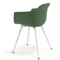 Sedia Conferenza Alice, 4 gambe, design avvolgente