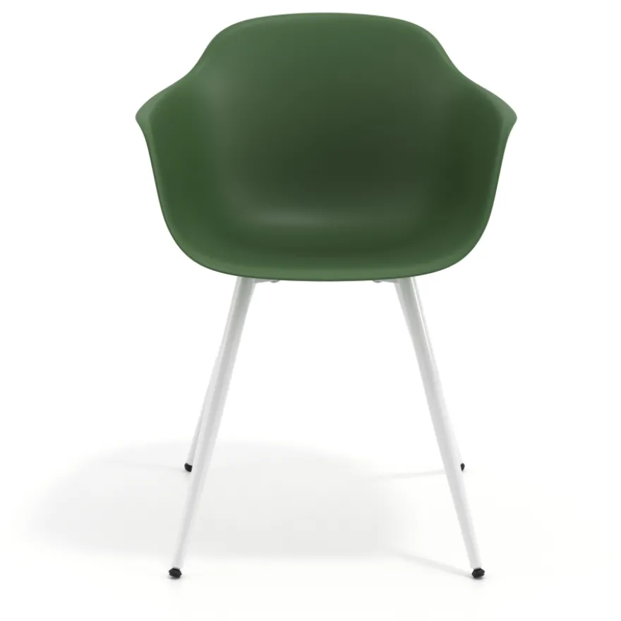 Sedia Conferenza Alice, 4 gambe, design avvolgente