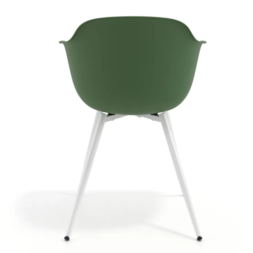 Sedia Conferenza Alice, 4 gambe, design avvolgente