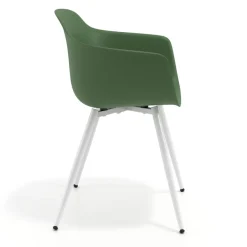 Sedia Conferenza Alice, 4 gambe, design avvolgente