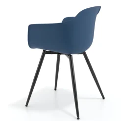 Sedia Conferenza Alice, 4 gambe, design avvolgente
